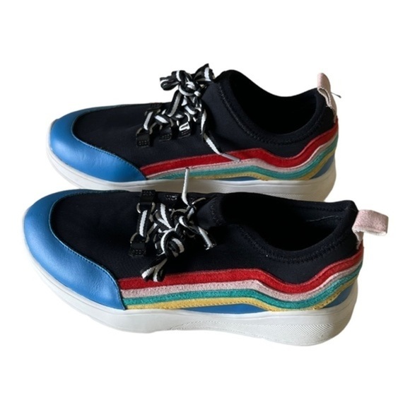 Steve Madden Cavo Black Multiple Color Sneakers Size 5.5 M - Picture 6 of 8